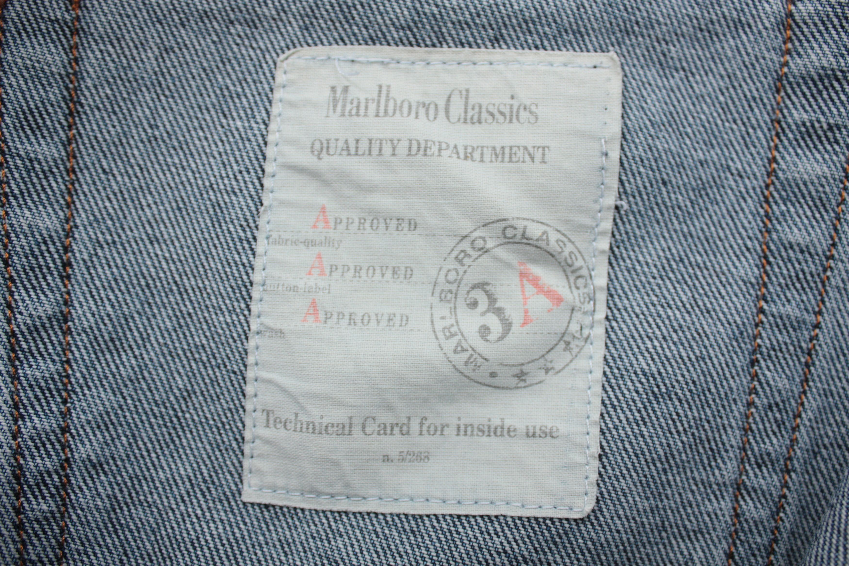 Marlboro Classics Marlboro Classics Blue Denim Jeans Men's W36L34 Size US 36 / EU 52 - 6 Thumbnail