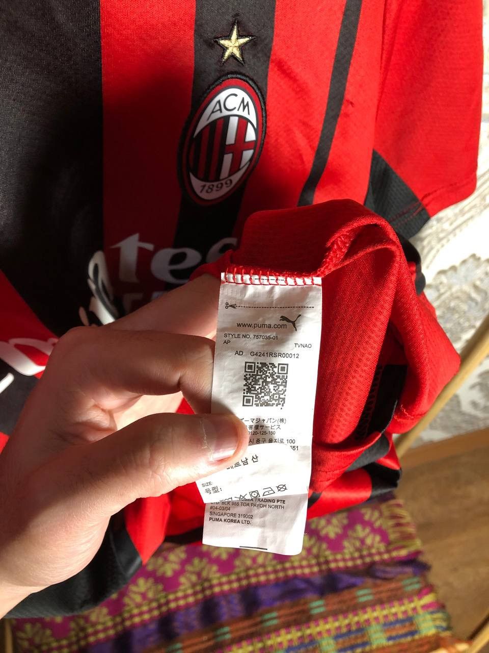 Puma VINTAGE PUMA FC MILAN ITALY SOCCER JERSEY RETRO BLOKE Y2K Size US M / EU 48-50 / 2 - 5 Thumbnail