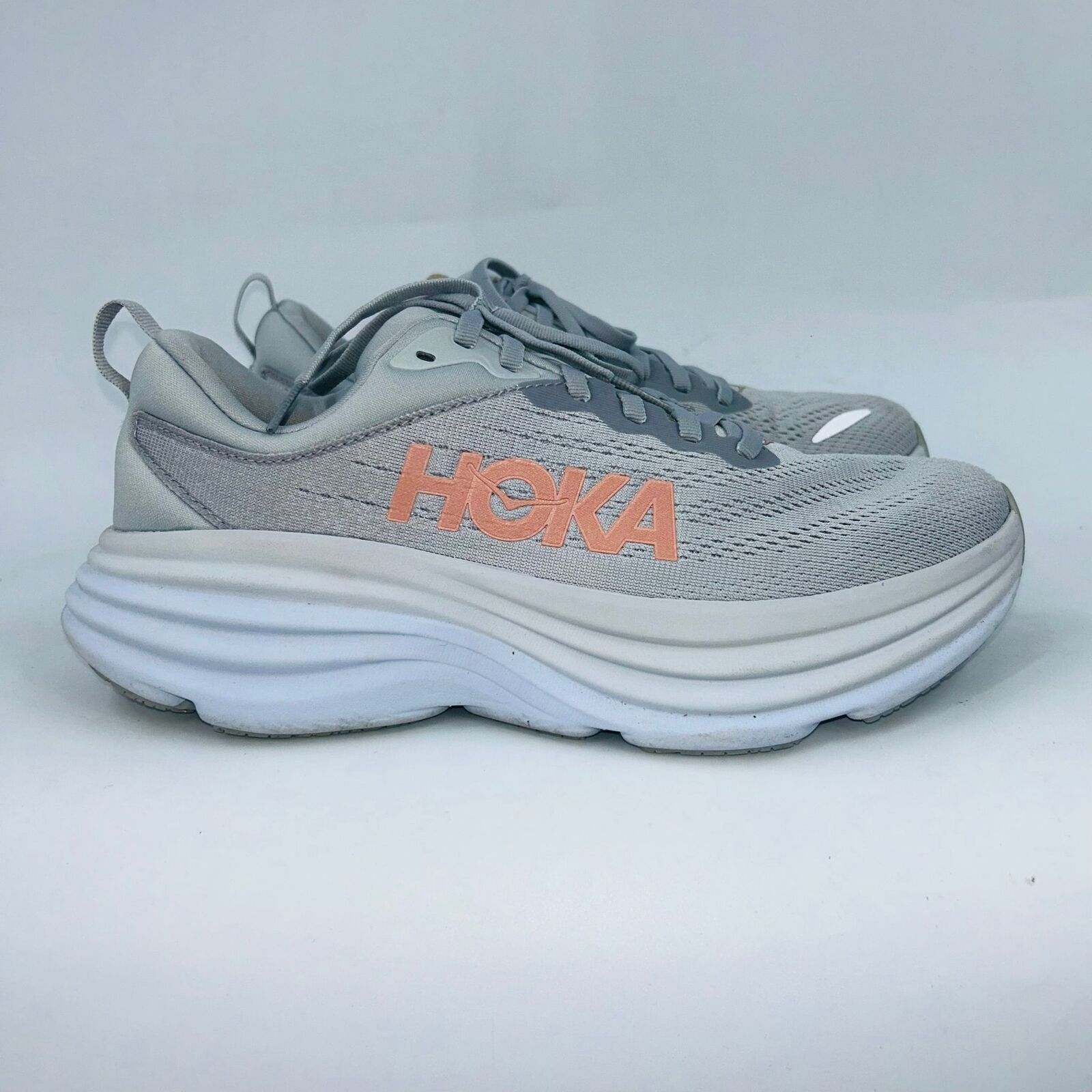 Hoka HOKA WOMEN'S BONDI 8 HARBOR MIST TRAINING SNEAKERS SIZE 8.5 Size US 8.5 / IT 38.5 - 1 Thumbnail