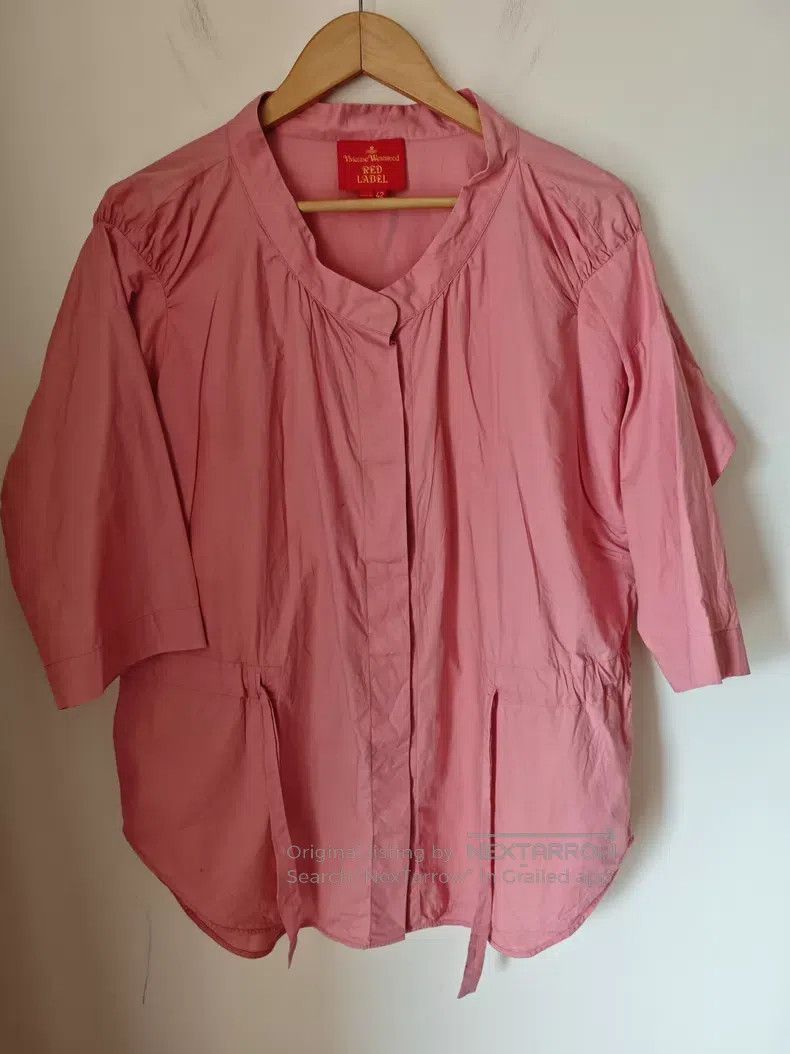 Vivienne Westwood Vivienne Westwood Waist Tie Pink Mid Sleeve Top Size M / US 6-8 / IT 42-44 - 1 Thumbnail