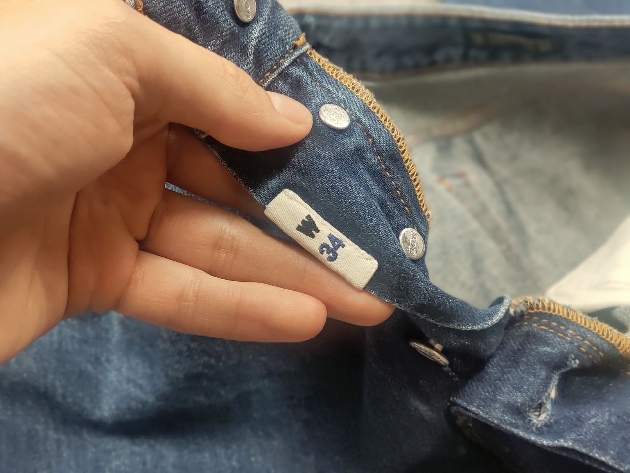 Benzak Denim Developers Benzak Developers Vintage Selvedge Faded Japan Denim Jeans Size US 34 / EU 50 - 12 Thumbnail
