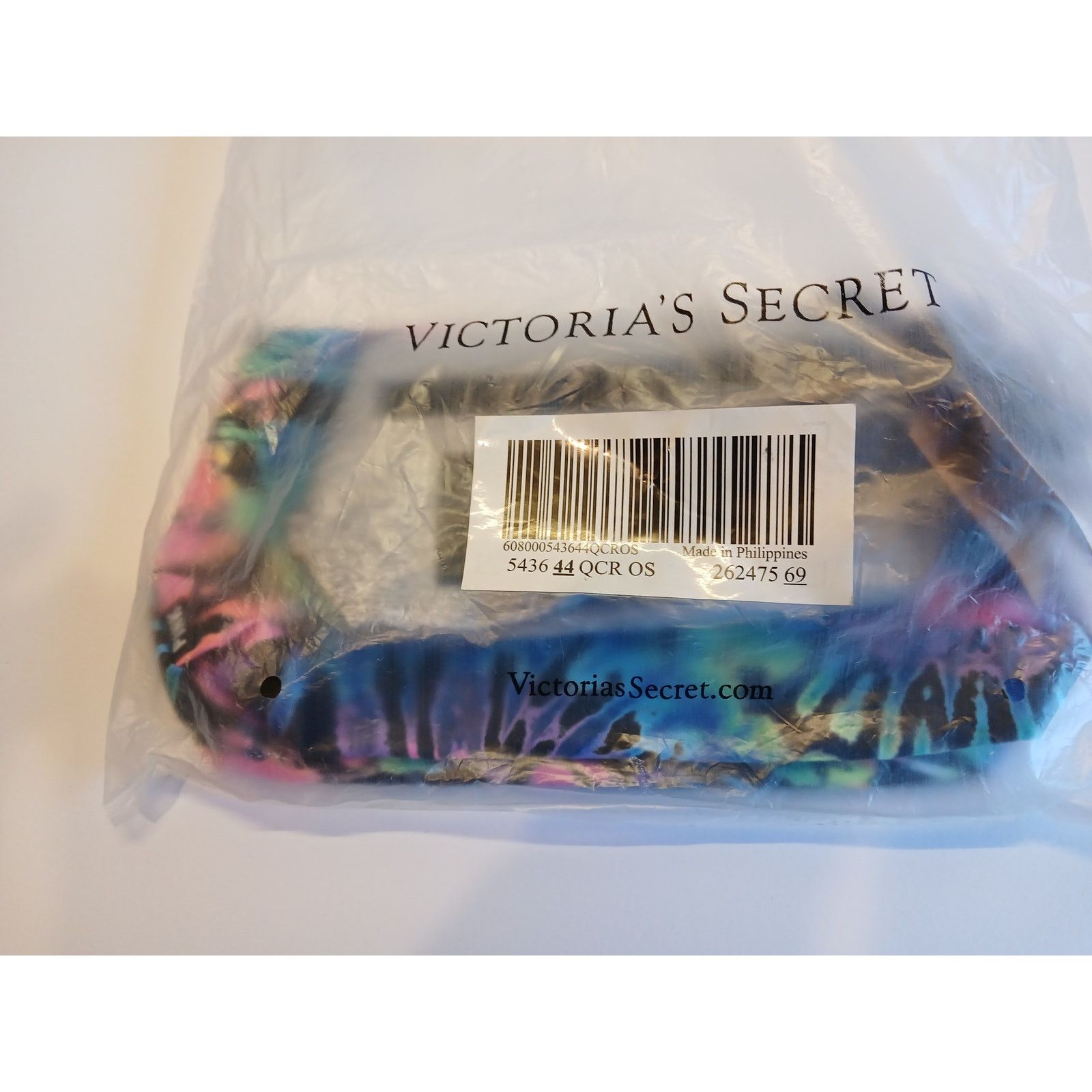 Pink Victoria's Secret PINK Multi Tye Dye & Grey Pouch Set - NWT Size ONE SIZE - 6 Thumbnail