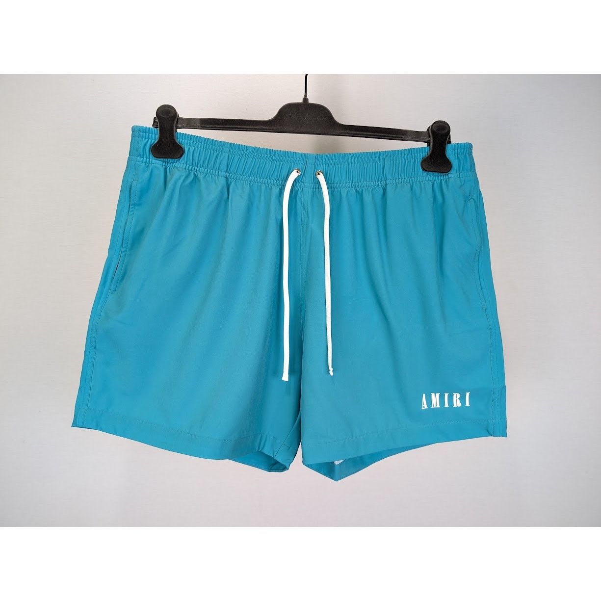 Amiri o1rshd1 Core Logo Swim Trunk Short in Columbia Size US 36 / EU 52 - 1 Thumbnail