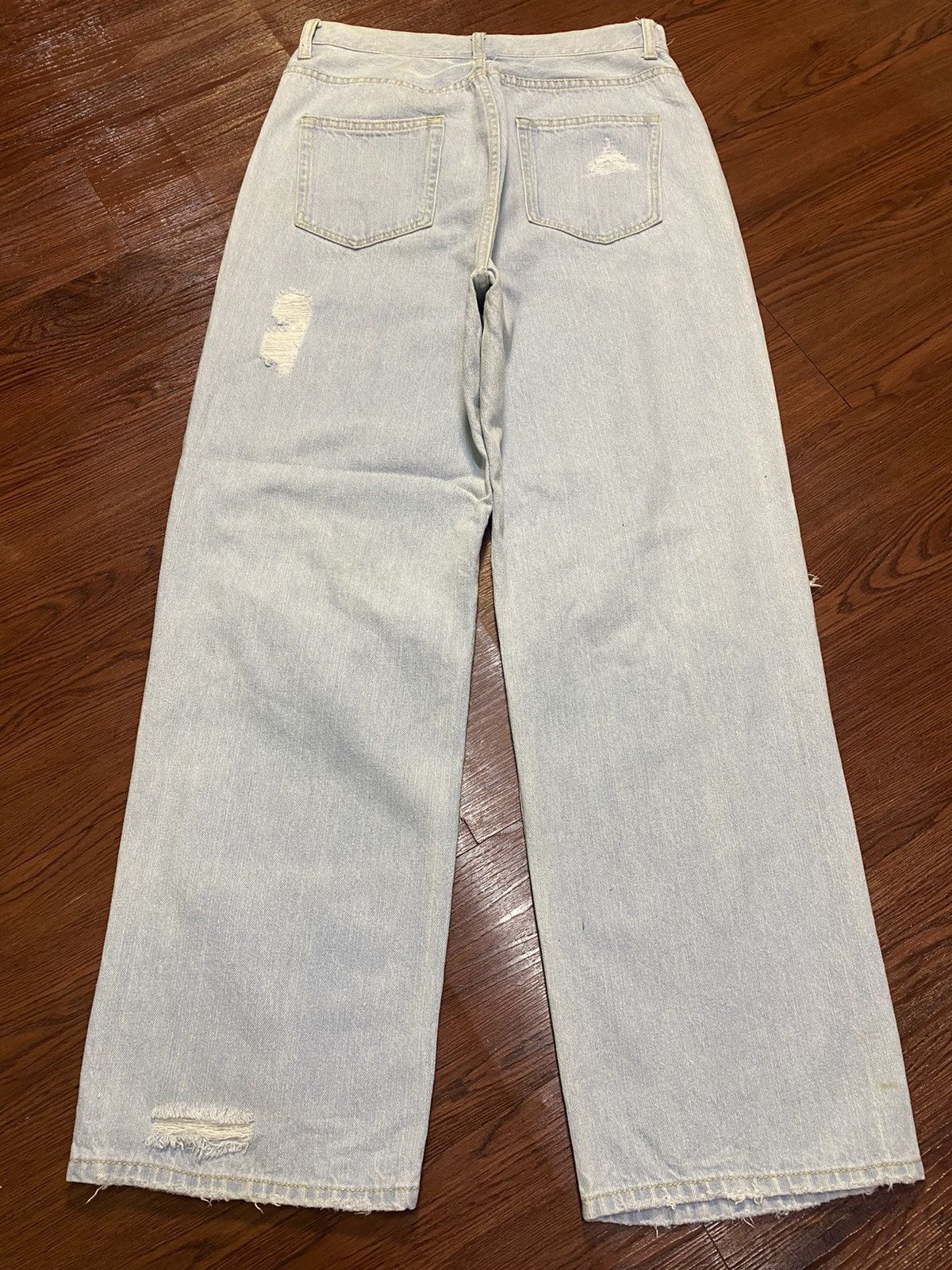 Japanese Brand Japanese Brands Faded Wash Baggy Jeans Size US 28 / EU 44 - 2 Thumbnail