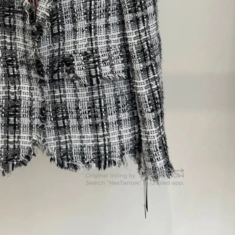 Thom Browne Thom Browne Gray Short Sleeve Blazer . Size S / US 4 / IT 40 - 2 Thumbnail