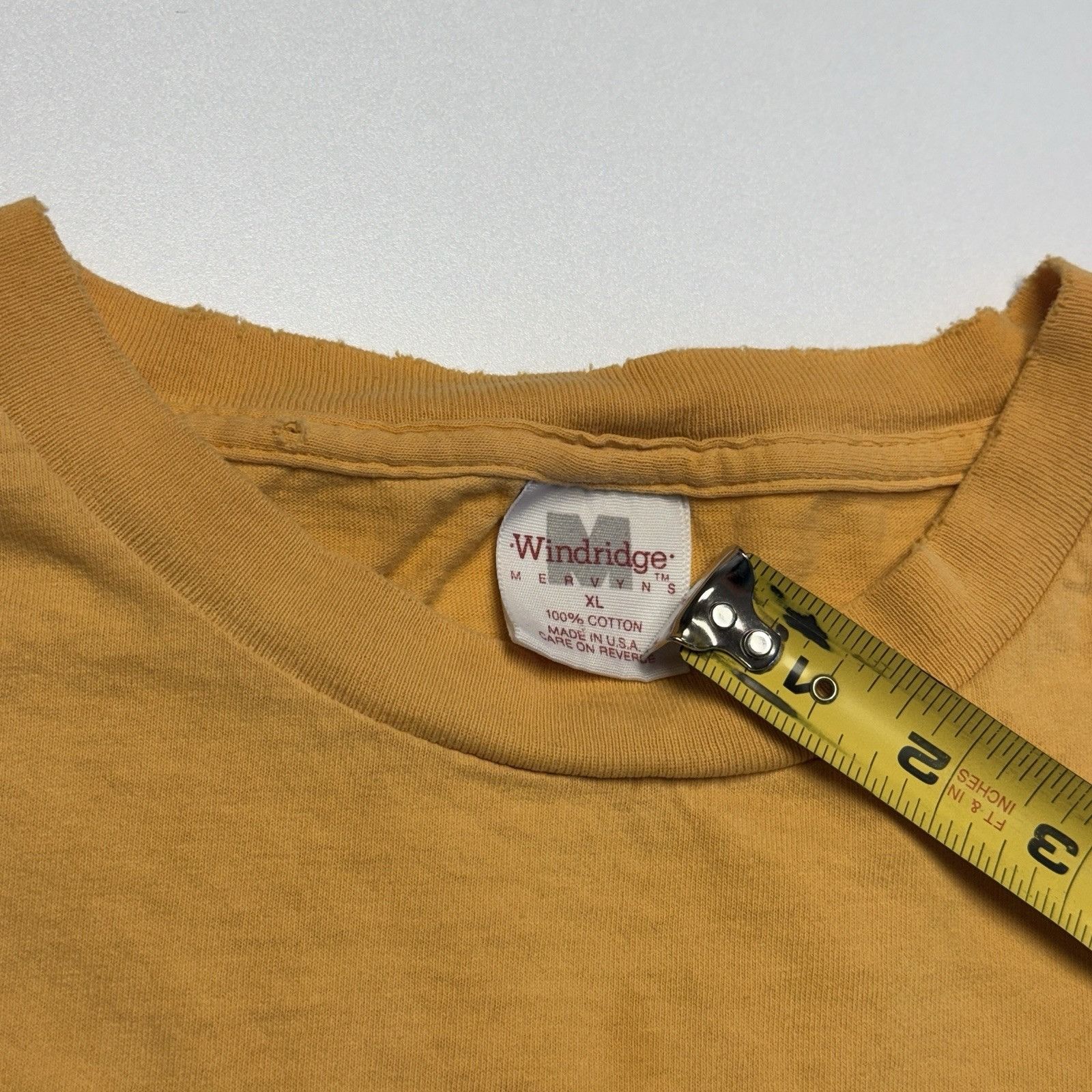Vintage Vintage 90s Embroidered Duck T Shirt Mens XL Yellow Single S Size US XL / EU 56 / 4 - 11 Thumbnail