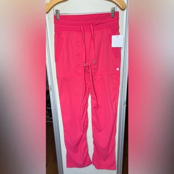 Lululemon Dance Studio Mid-Rise Pant Regular Colour Glaze Pink Sz 4 Size 25" / US 0 / IT 36 - 3 Thumbnail