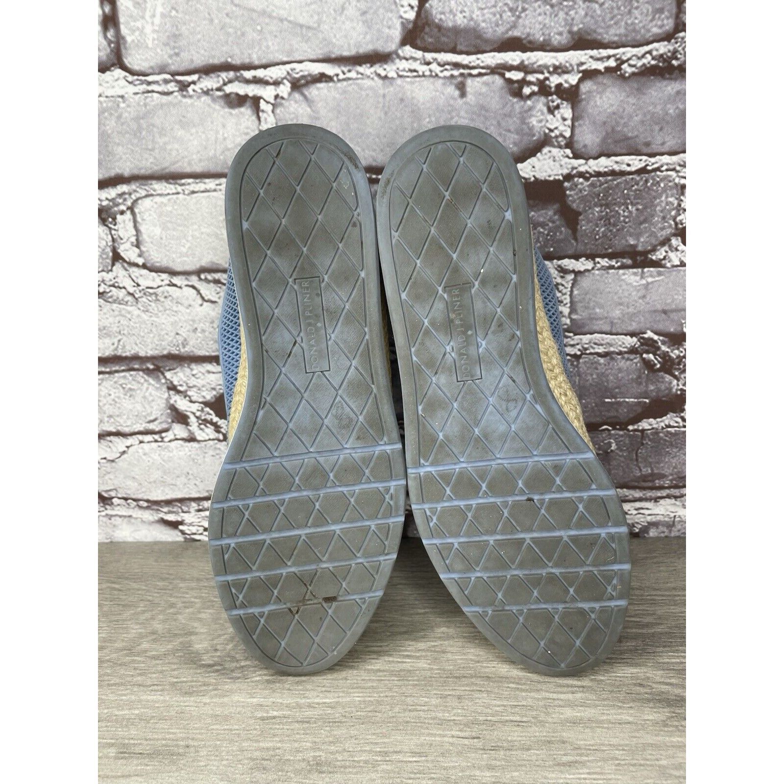 Donald Pliner Donald J Pliner Palm Lagoon Blue Leather Espadrille Shoes Wo Size US 10 / IT 40 - 13 Thumbnail