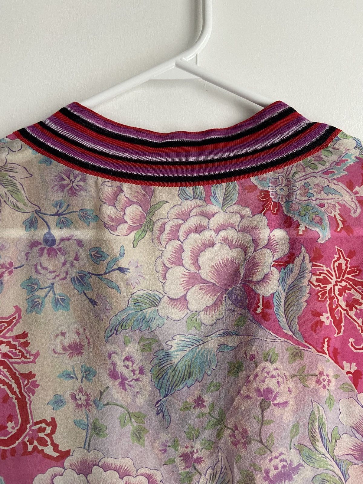 Emanuel Ungaro Emanuel Ungaro Silk Paisley Top Size S / US 4 / IT 40 - 10 Thumbnail