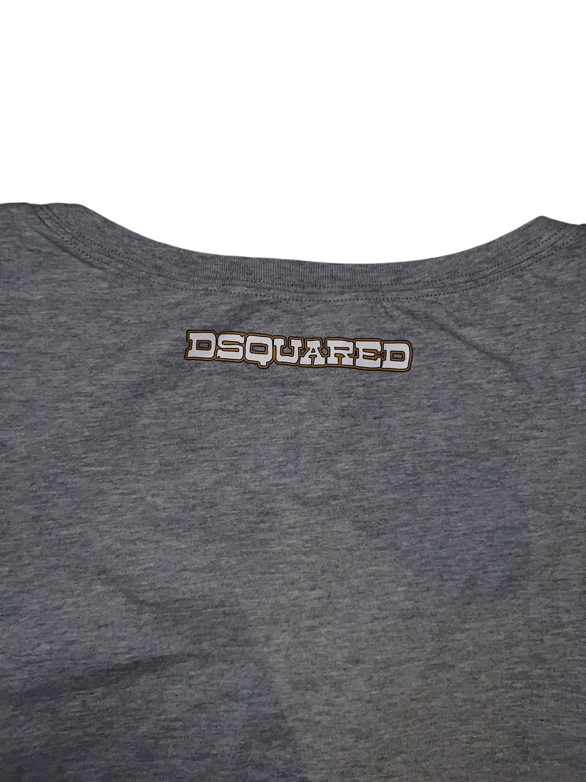 Dsquared2 Dsquared2 feather graphic grey tee t shirt Size XS / US 0-2 / IT 36-38 - 4 Thumbnail