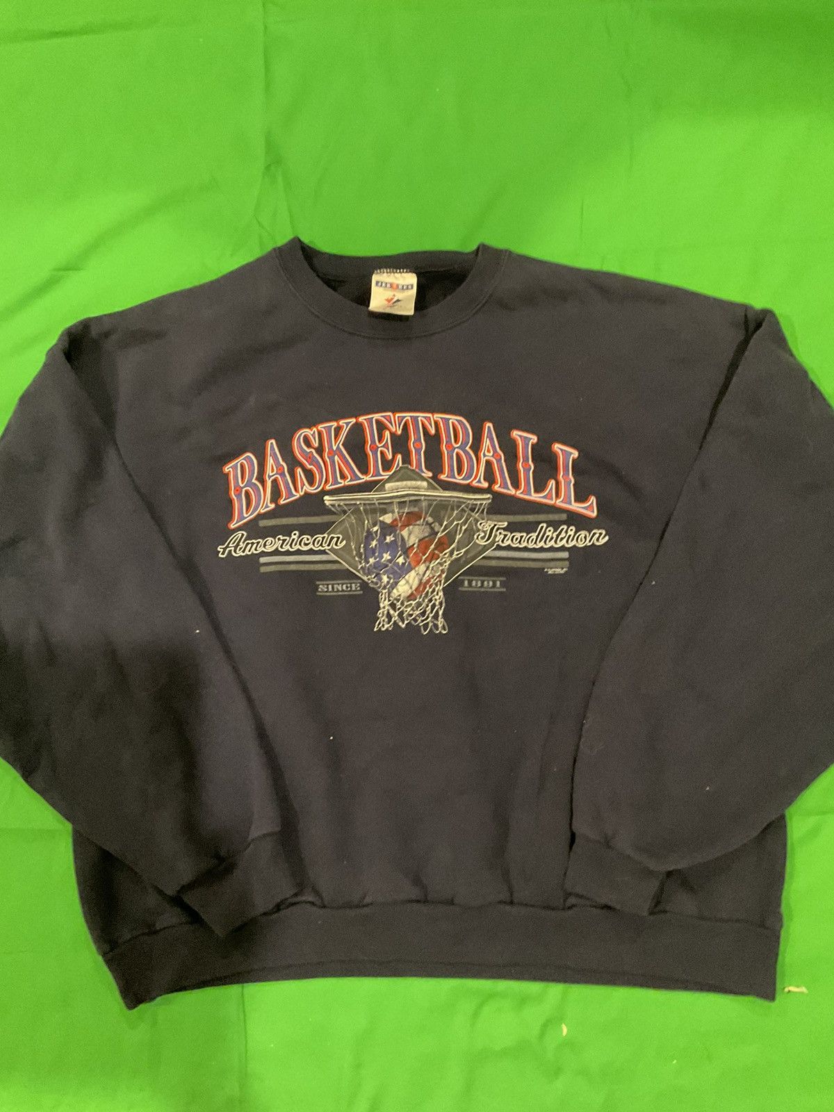 Vintage vintage Basketball Athletic crewneck Size US XL / EU 56 / 4 - 1 Thumbnail