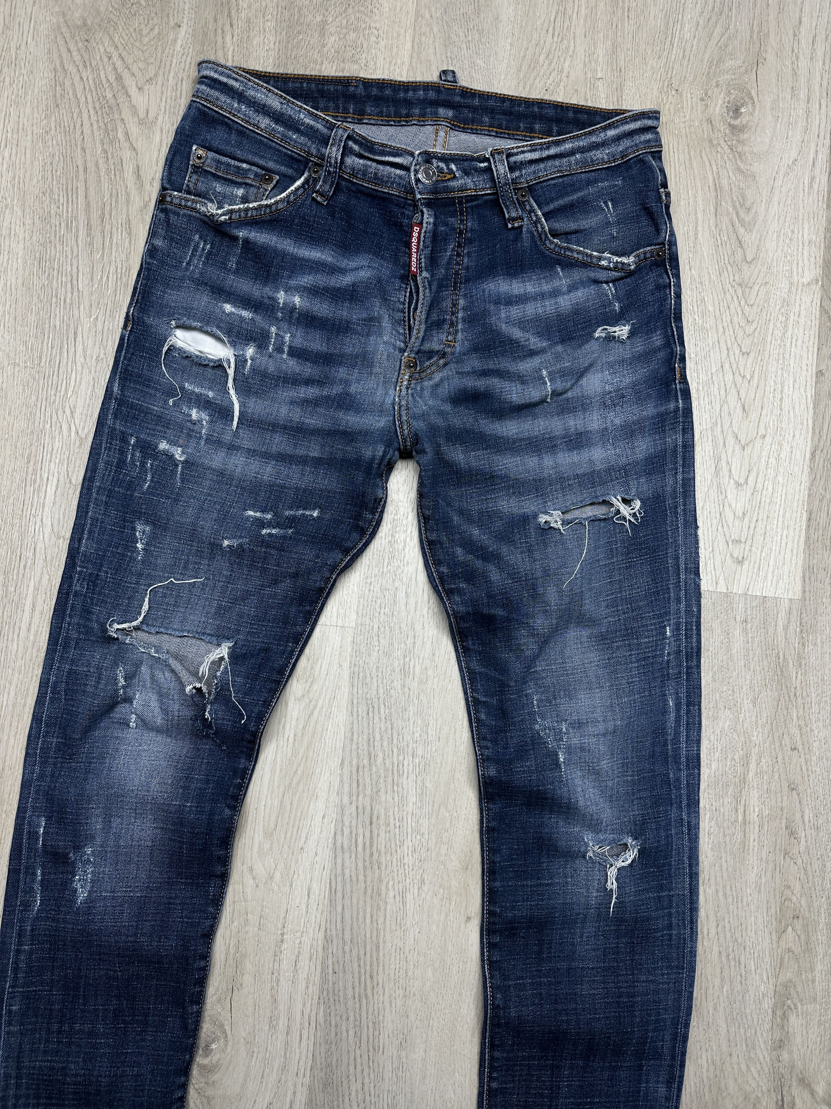Dsquared2 Dsquared2 Tidy Biker Mens Denim Pants Jeans Size US 28 / EU 44 - 2 Thumbnail