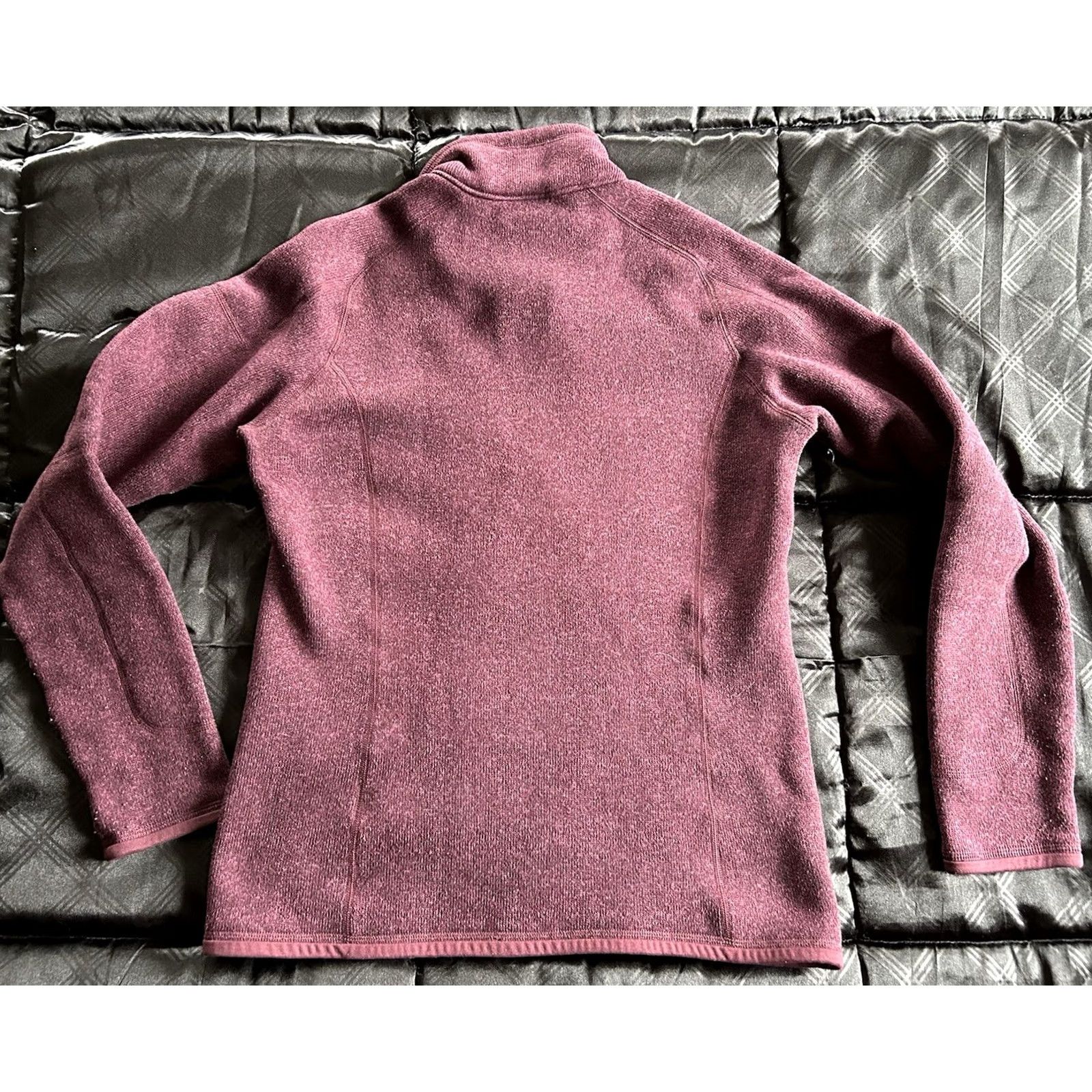 Patagonia Patagonia Better Sweater Womens Medium Red Maroon 1/4 Zip Fleece Pullover Jacket Size M / US 6-8 / IT 42-44 - 2 Thumbnail