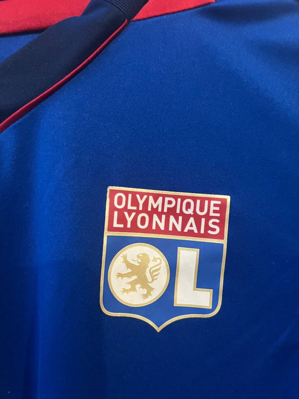 Adidas OLYMPIQUE LYONNAIS LYON FRANCE TRAINING SOCCER JERSEY SHIRT Size US S / EU 44-46 / 1 - 5 Thumbnail