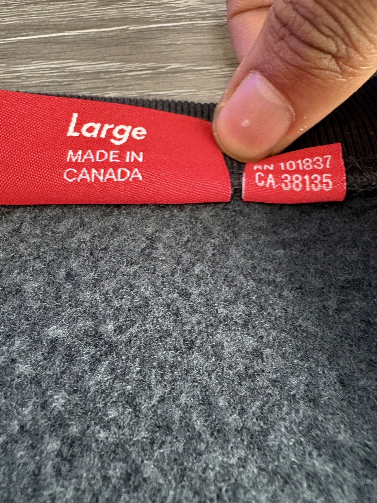 Supreme Supreme “Box Logo” Crewneck FW22 (BLACK) Size US L / EU 52-54 / 3 - 4 Thumbnail
