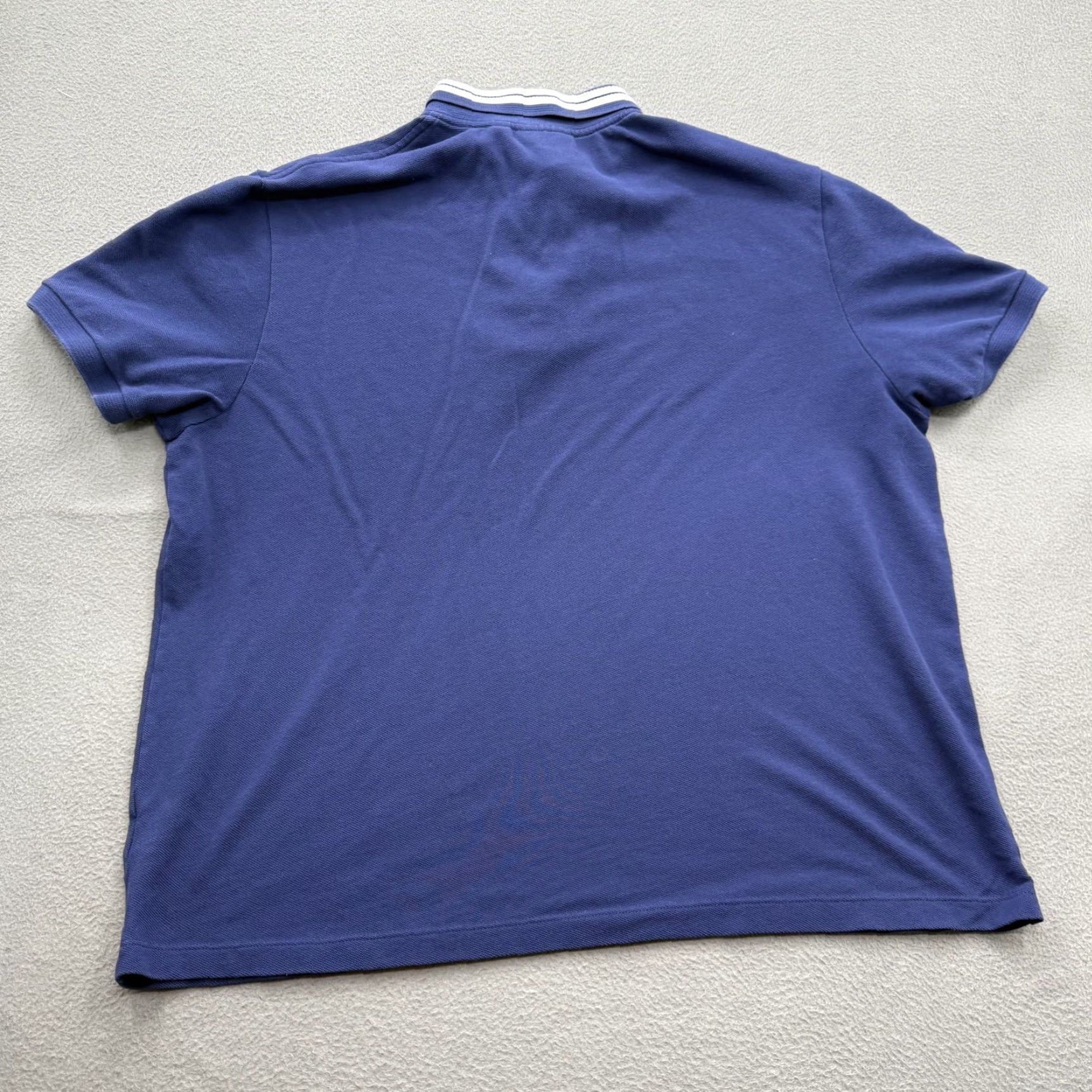 Lacoste Lacoste Polo Shirt Mens 4XL Blue Regular Fit Cotton Band Collar Logo Casual Size US XXL / EU 58 / 5 - 2 Thumbnail