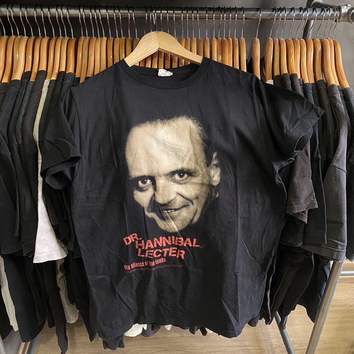 image of Movie x Tee Dr. Hannibal Lecter Official in Black, Men's (Size Medium)