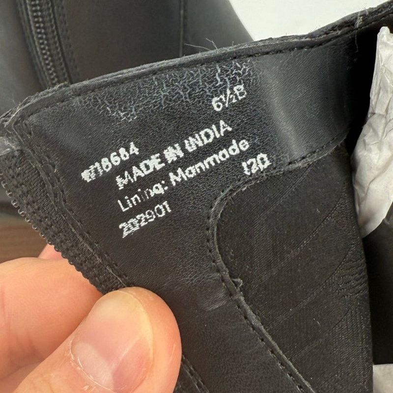Cole Haan NEW Cole Haan Women's Maci Black Leather Heeled Booties Size US 6.5 / IT 36.5 - 4 Thumbnail