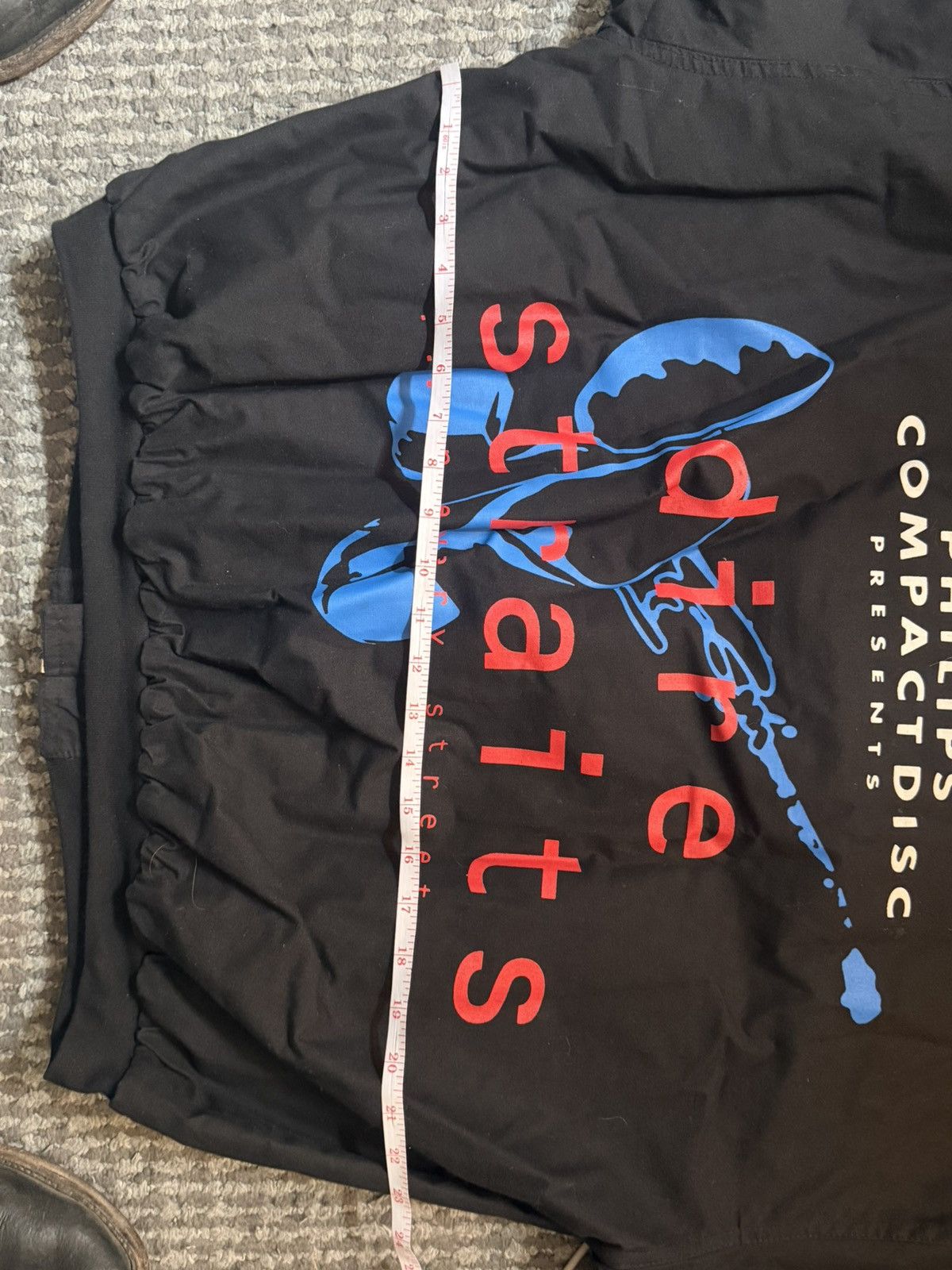 Band Tees 1991 Dire Straits Vintage Bomber Tour Jacket Size US L / EU 52-54 / 3 - 5 Thumbnail
