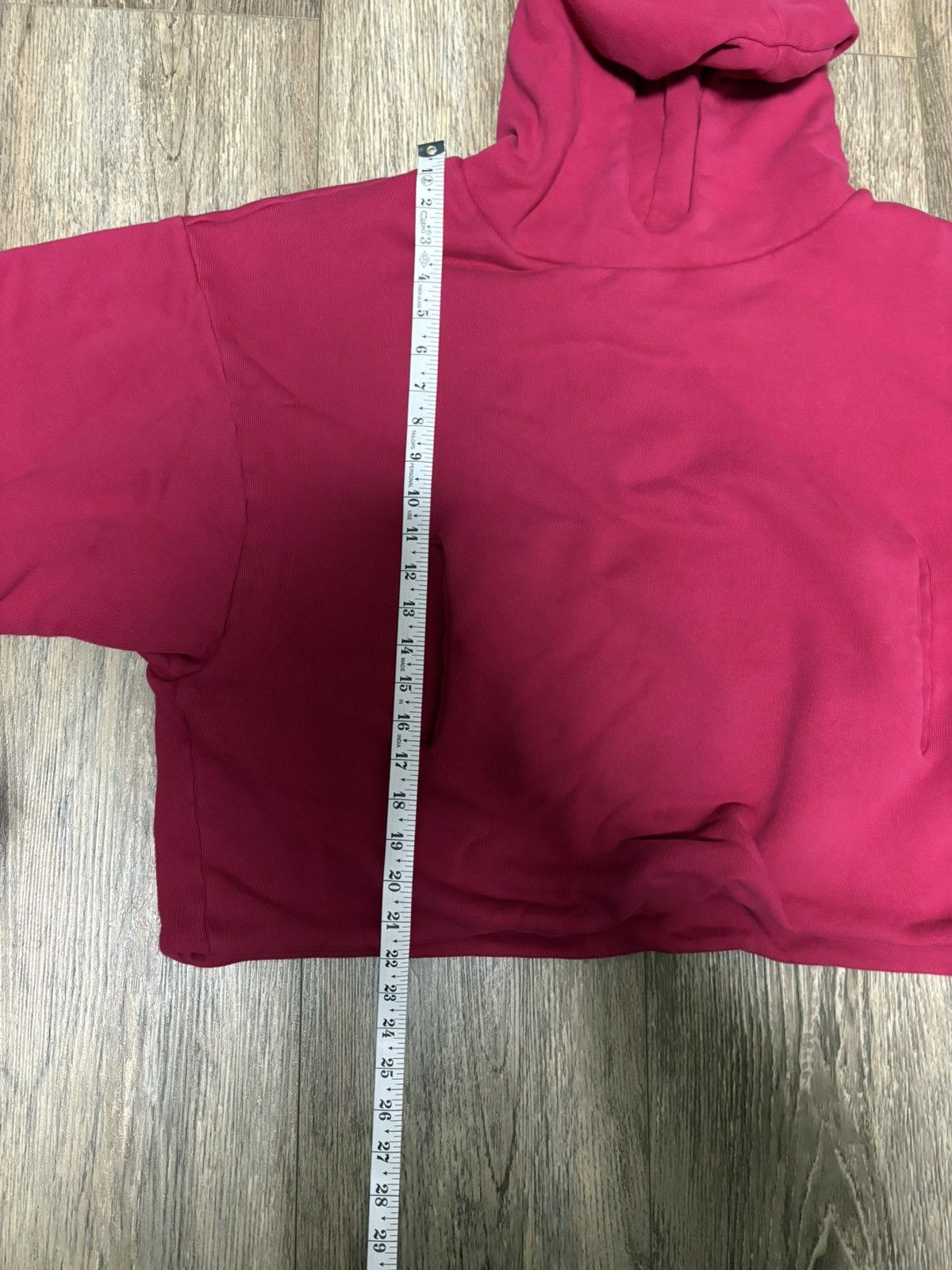 Los Angeles Apparel Yeezy Unreleased Red Double Layer Hoodie Size US S / EU 44-46 / 1 - 5 Thumbnail