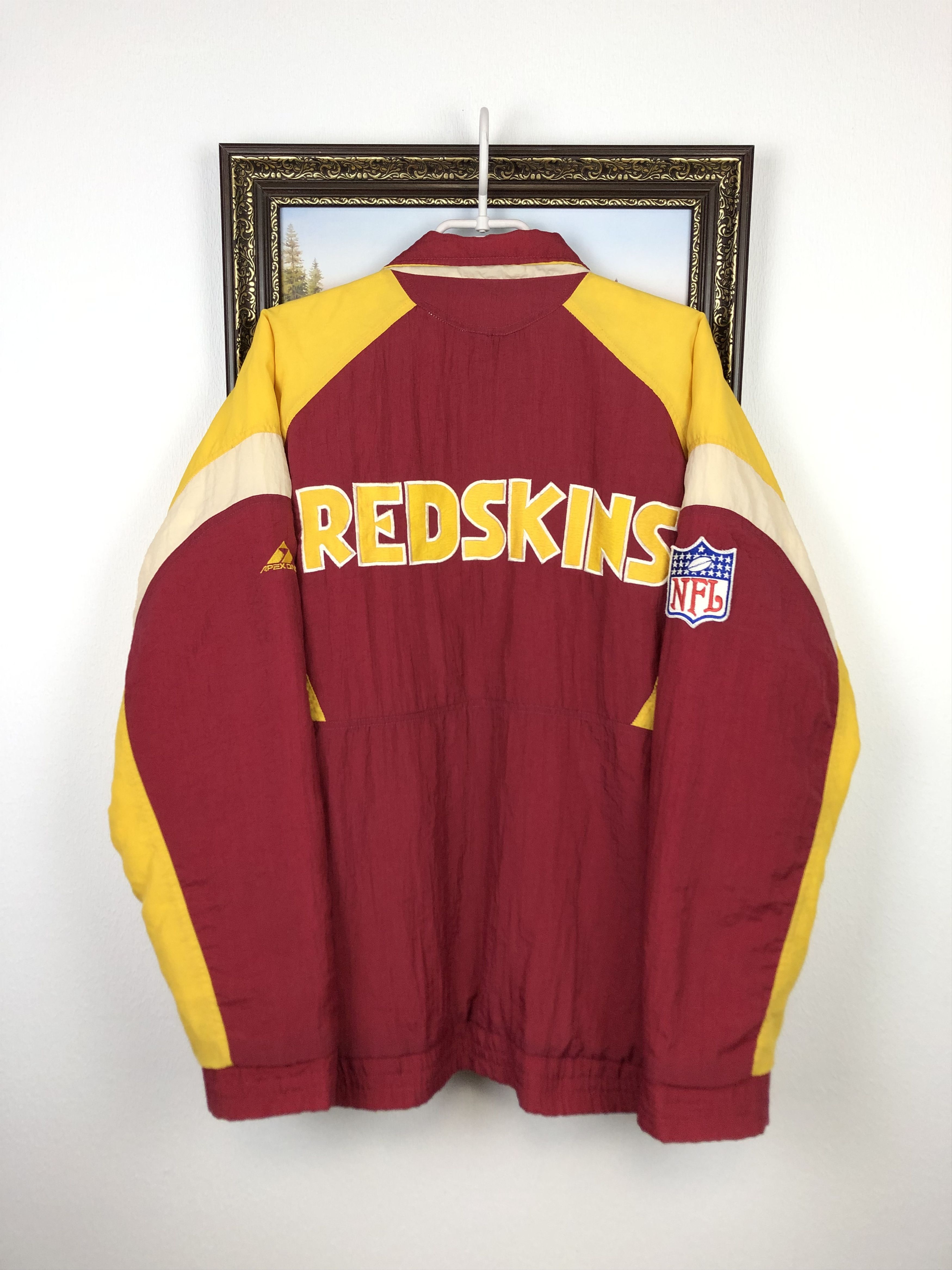 Vintage 90's NFL Washington Redskins Apex Jacket Mens