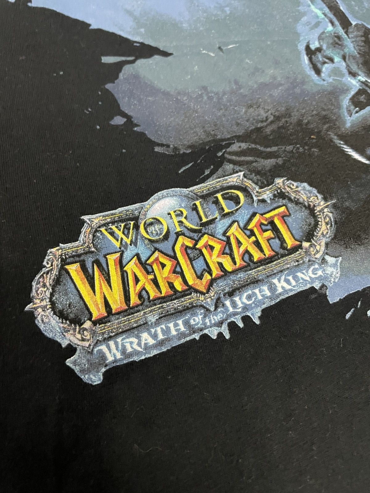 The Game Vintage Rare World WarCraft Wrath of the Lich King Merch Tee Size US L / EU 52-54 / 3 - 7 Thumbnail