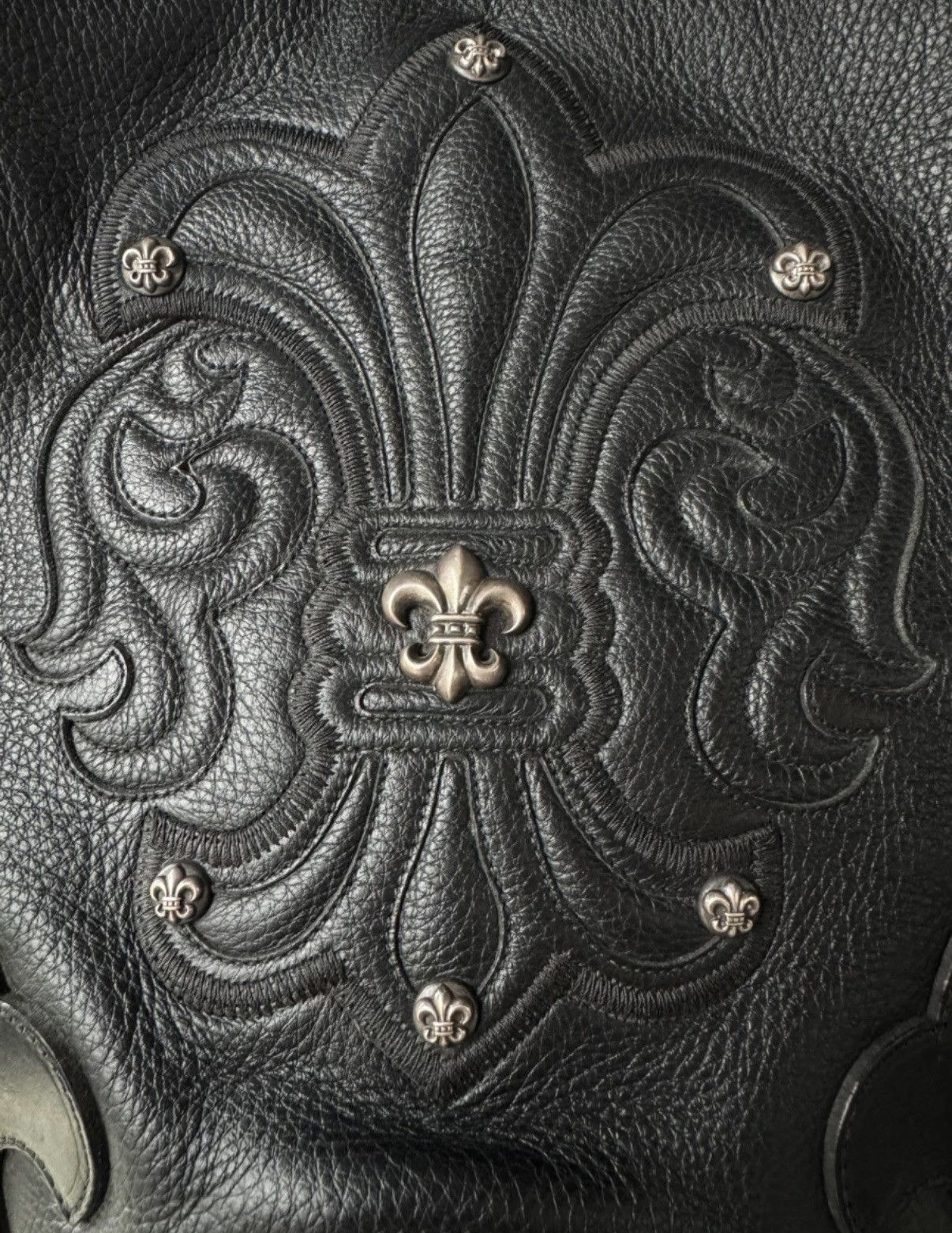 Chrome Hearts Chrome Hearts Scout Flower Silver Hardware Backpack Size ONE SIZE - 5 Thumbnail