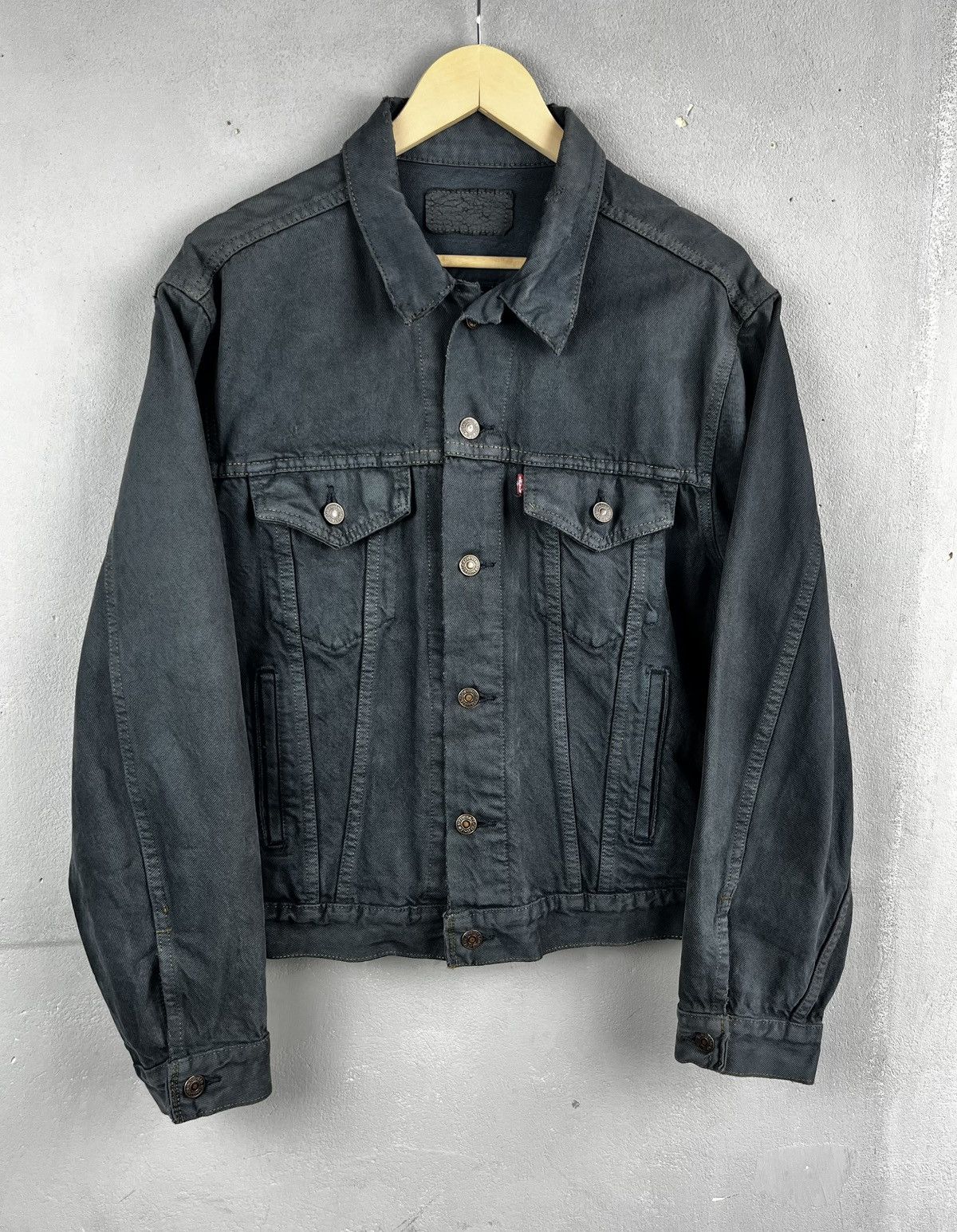 Levi's Levis distressed thrashed jacket vintage usa Size US M / EU 48-50 / 2 - 4 Thumbnail