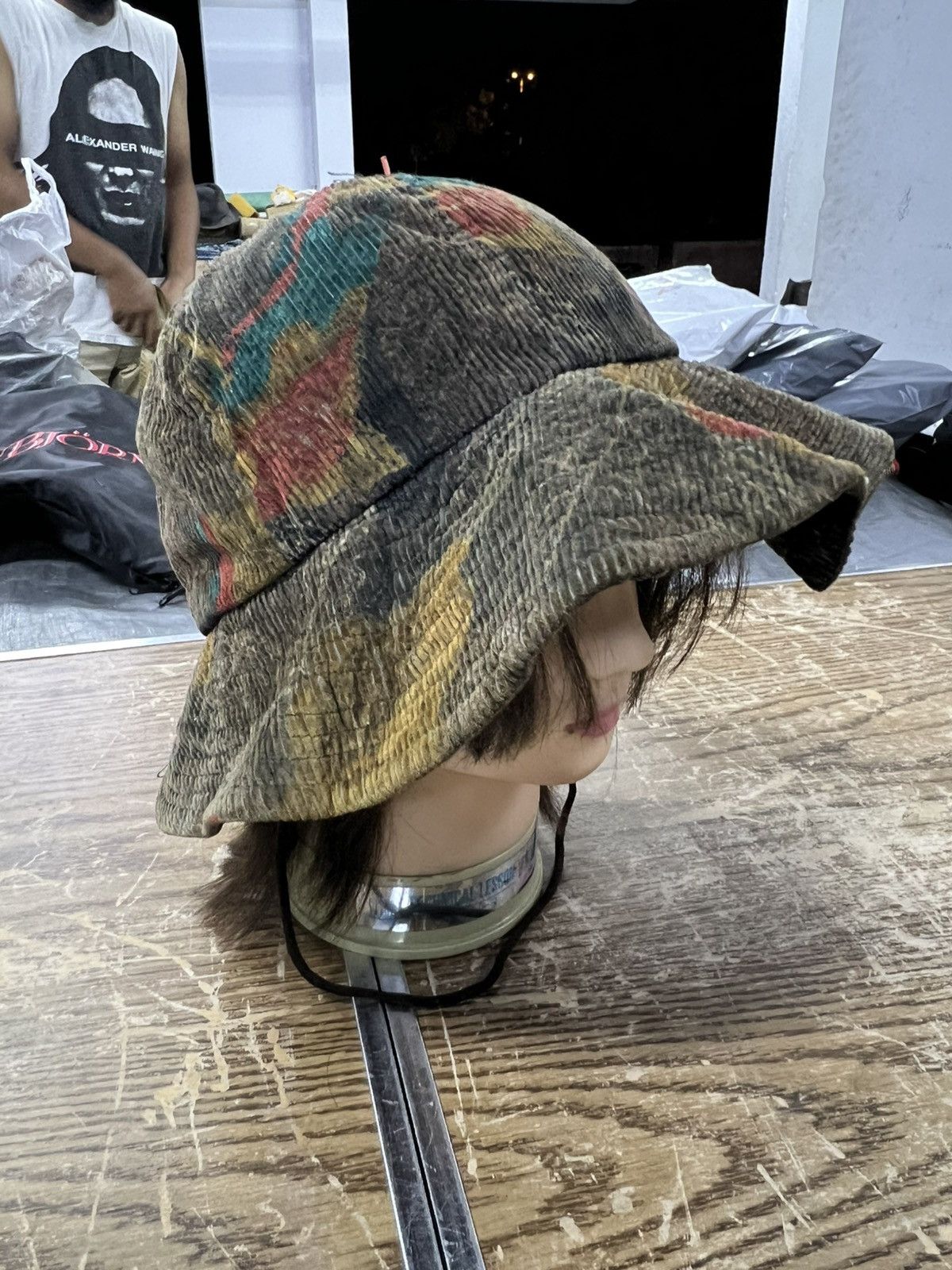 Vintage VINTAGE CORDUROY HAT Size ONE SIZE - 2 Thumbnail