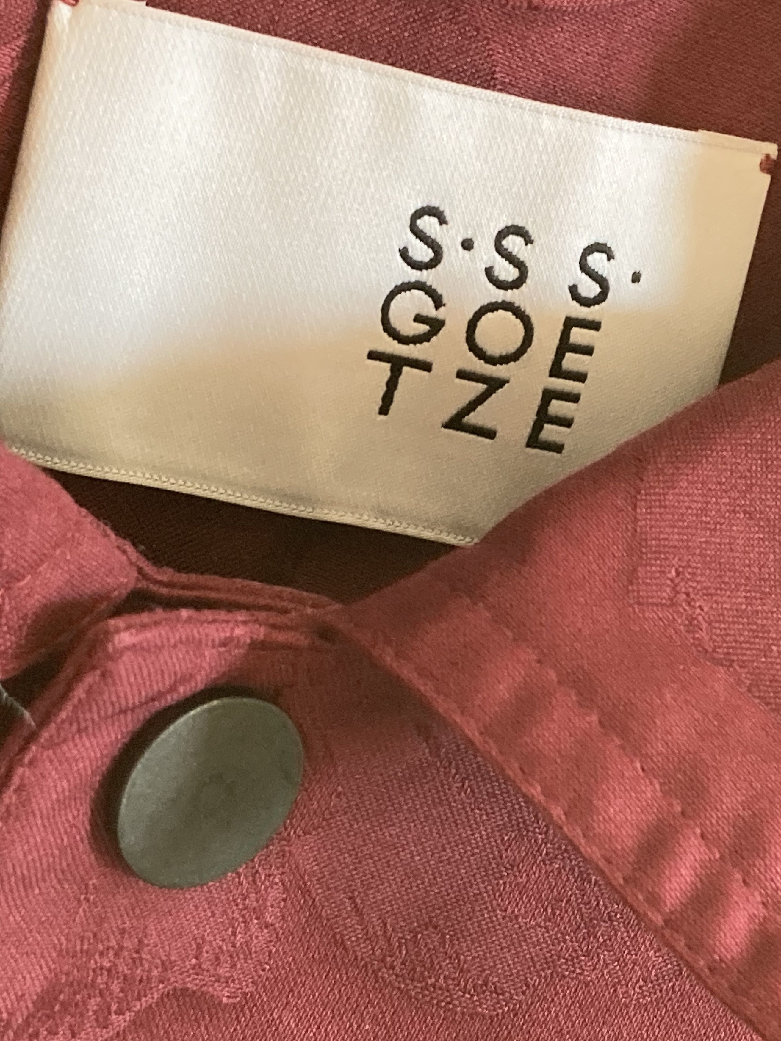 GOETZE Tonal Embroidered Jacket Size US M / EU 48-50 / 2 - 3 Thumbnail