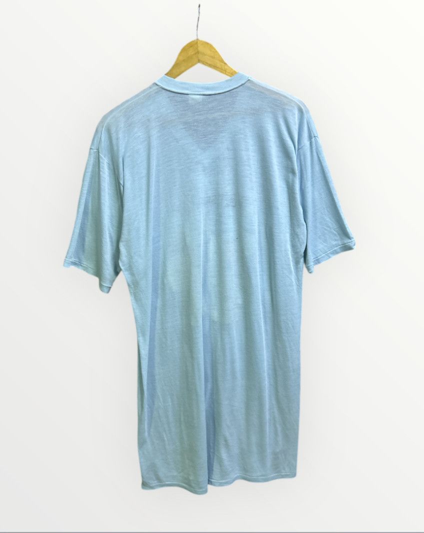 Champion 70s trashed paper thin Champion Blue Bar Mickey Mouse shirt Size XL / US 12-14 / IT 48-50 - 4 Thumbnail