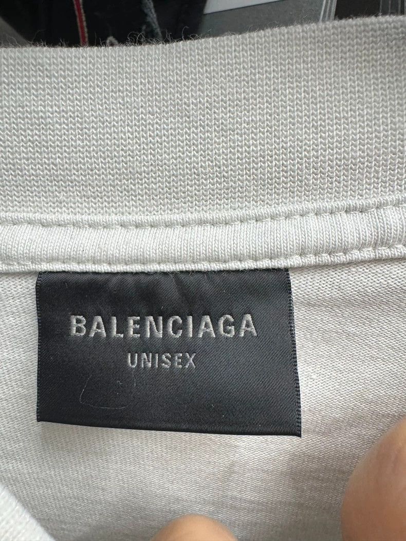 Balenciaga Balenciaga white Manchester United vintage short sleeved sh Size US XL / EU 56 / 4 - 3 Thumbnail