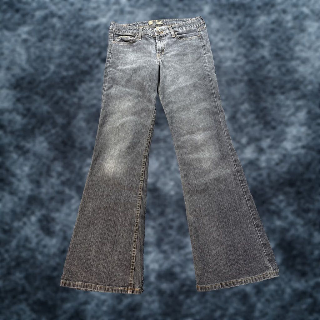 Vintage Lei Jeans Bootcut Womens 30x30 Gray Low Rise Denim Denim S understood? Size 30" / US 8 / IT 44 - 1 Thumbnail