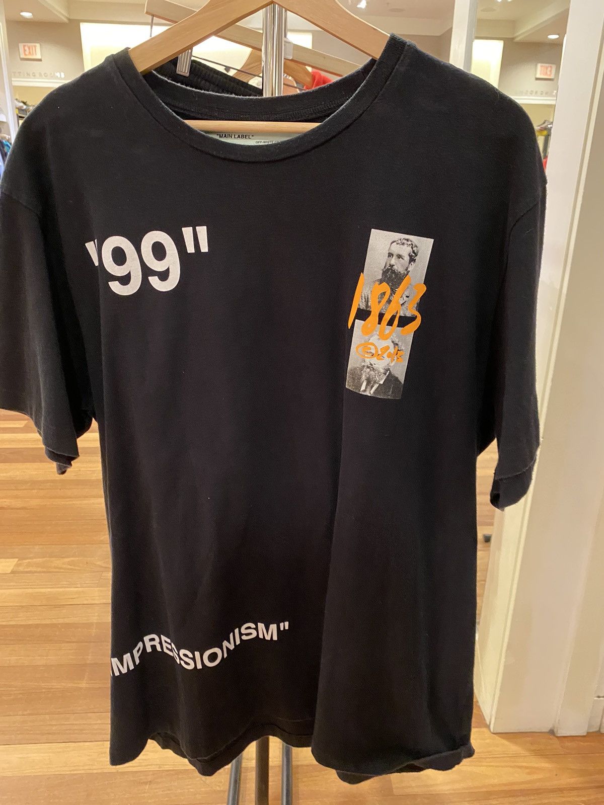 Off White Impressionism Tee | Grailed