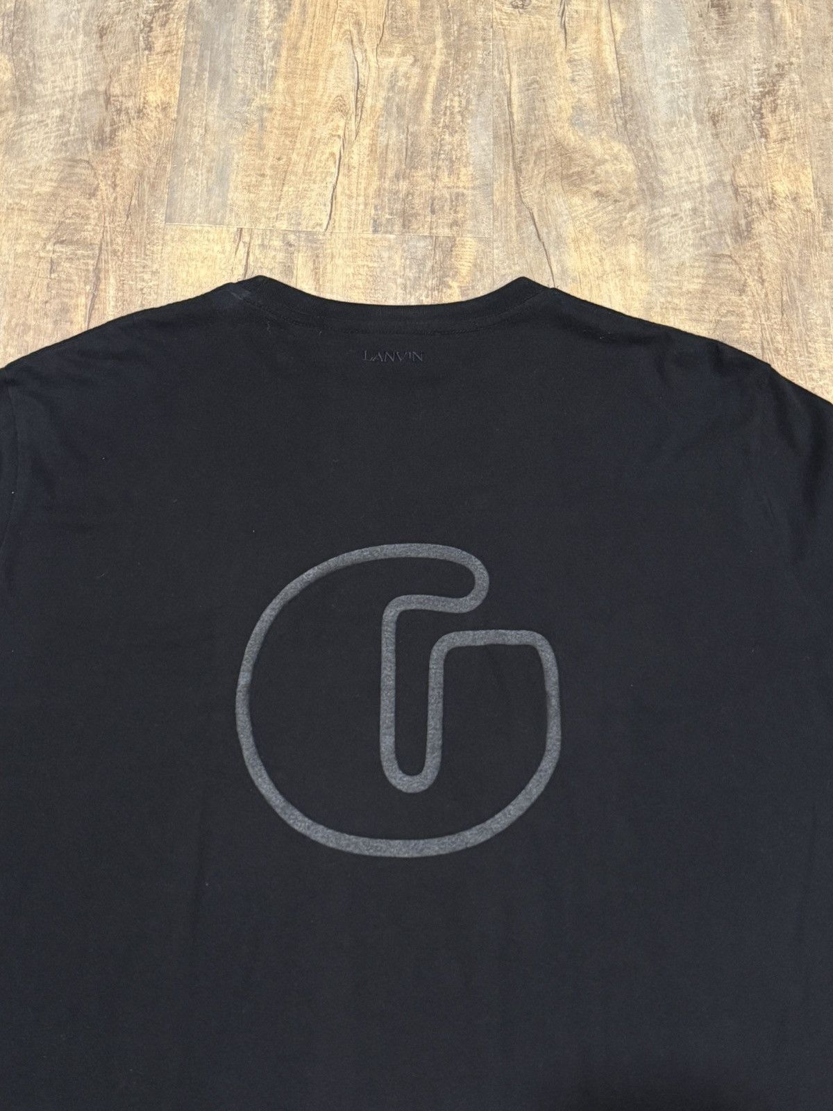 Gallery Dept. × Lanvin Gallery Dept x Lanvin French G Logo Black Tee Souvenir Paris Size US XL / EU 56 / 4 - 4 Thumbnail