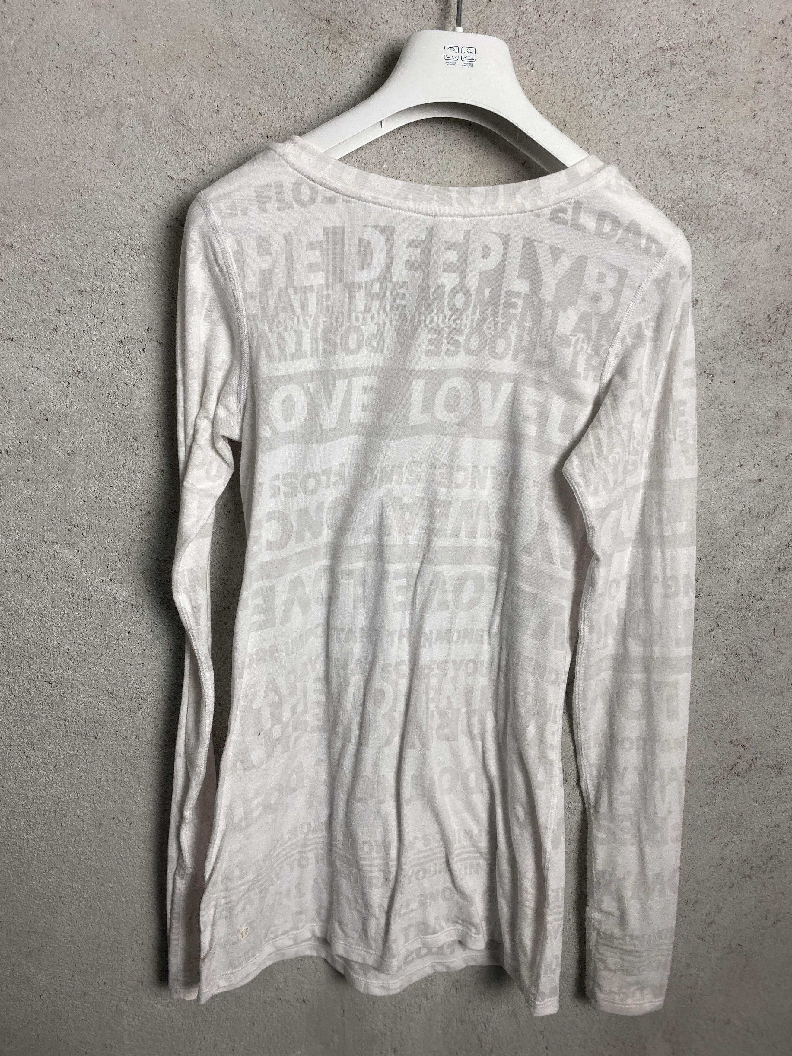 Lululemon Lululemon Manifesto long sleeve t-shirt tee sheer mesh Size M / US 6-8 / IT 42-44 - 5 Thumbnail