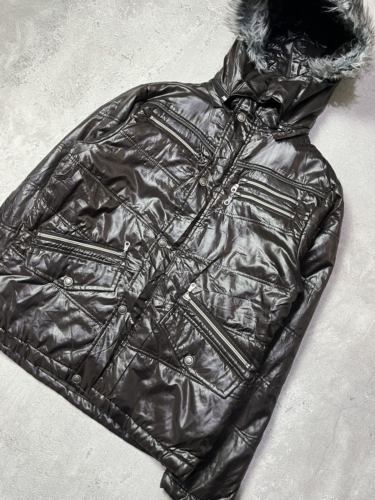 If Six Was Nine Nylaus Shiny Fur Jacket Size US M / EU 48-50 / 2 - 3 Thumbnail