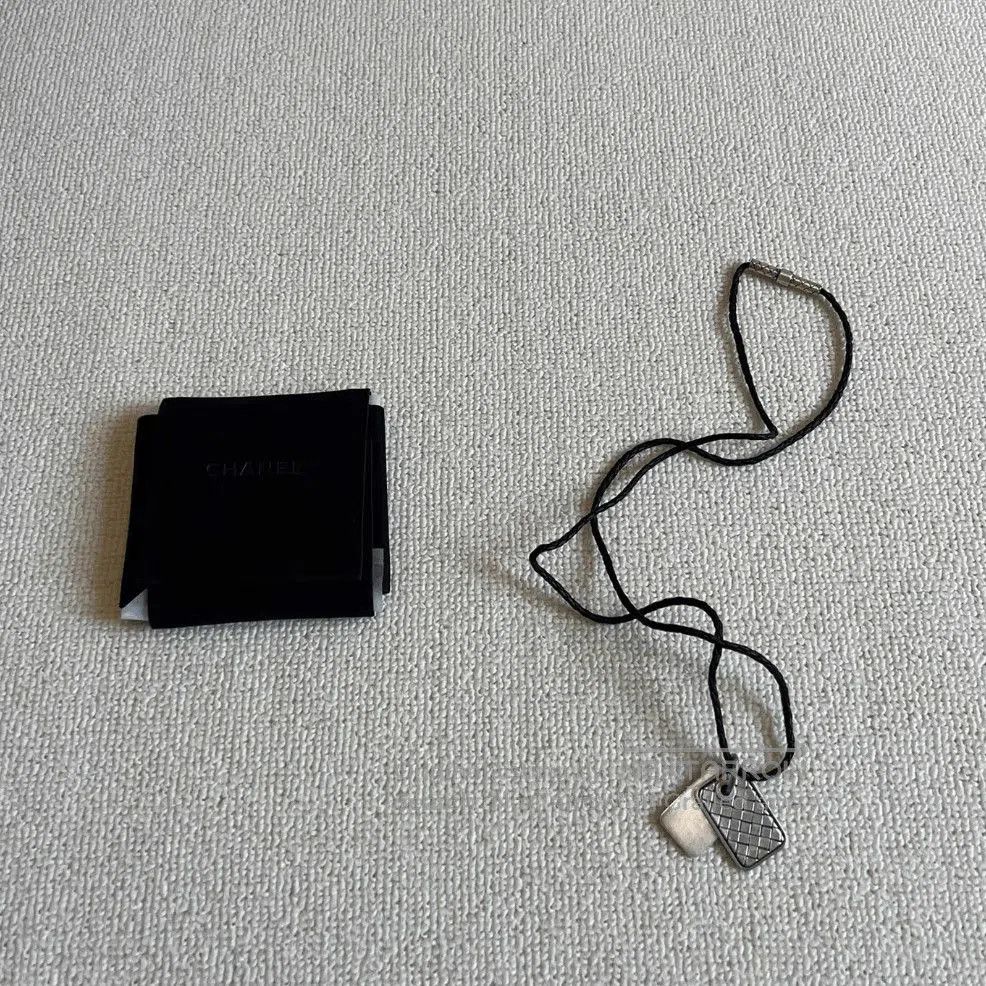 Bottega Veneta Bottega Veneta Woven Patten Necklace. Size ONE SIZE - 1 Thumbnail