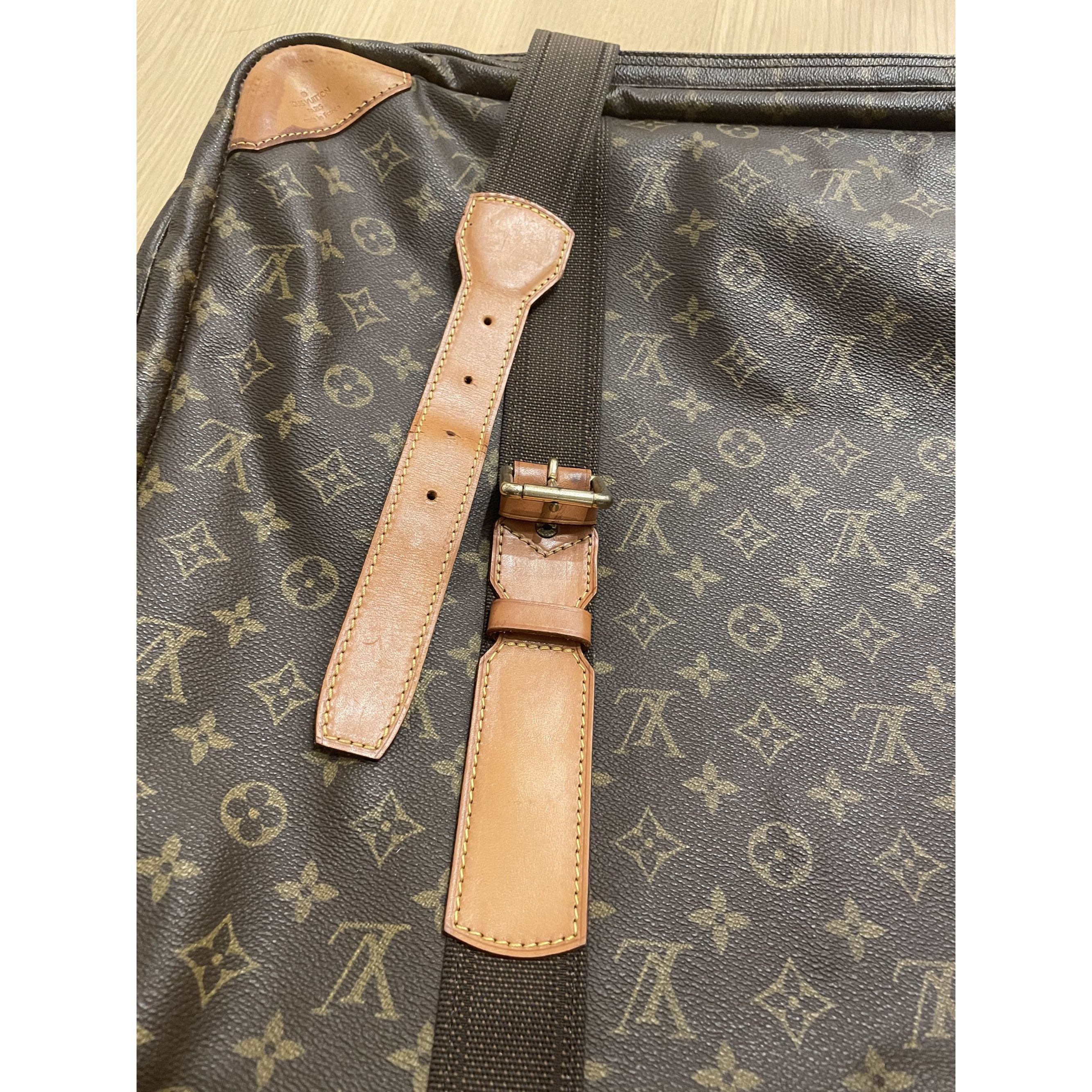 Louis Vuitton Louis Vuitton Monogram Canvas & Leather Travel Suitcase Size ONE SIZE - 6 Thumbnail