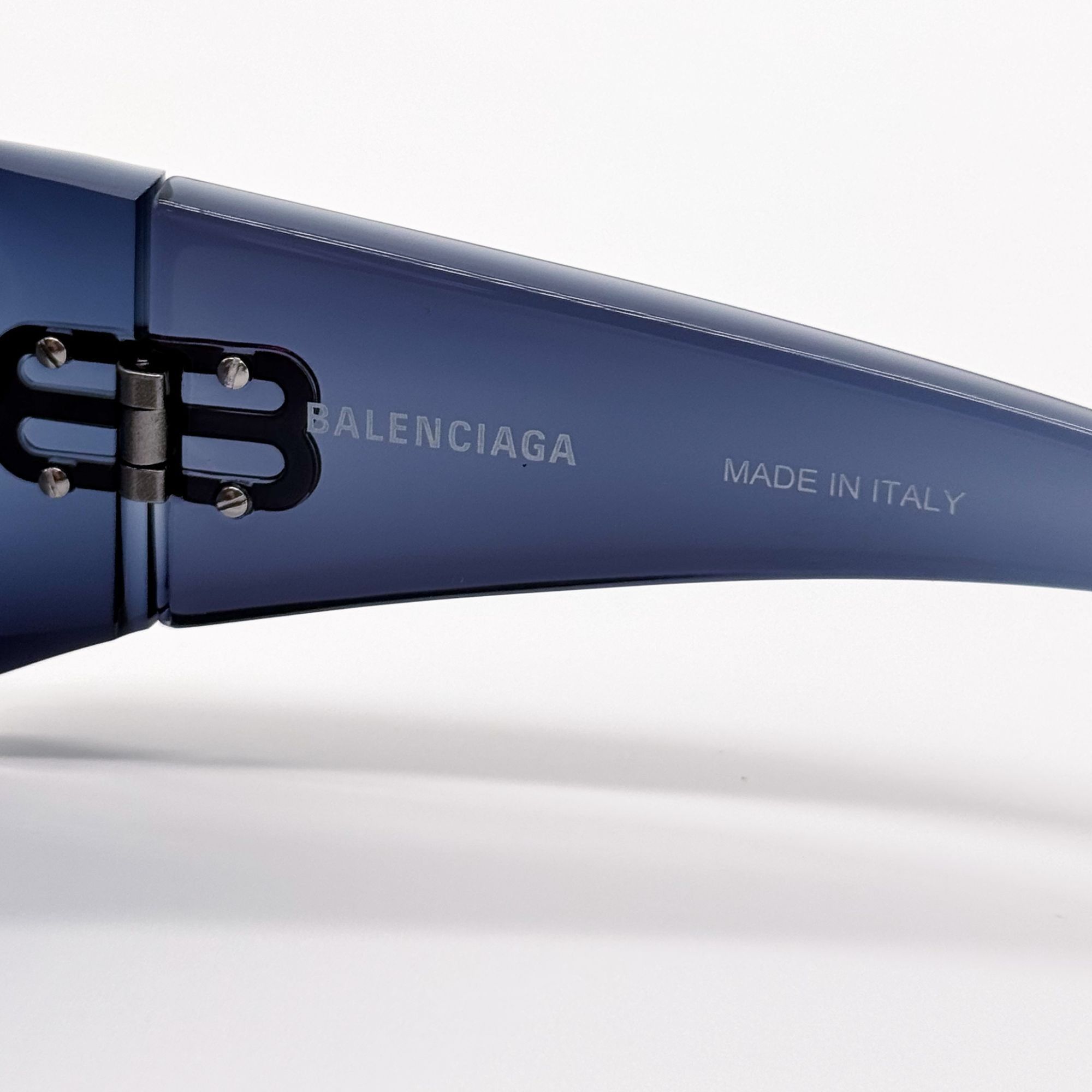 Balenciaga NEW BALENCIAGA BB0292S 002 SUNGLASSES BLUE UNISEX GEOMETRIC Size ONE SIZE - 8 Thumbnail