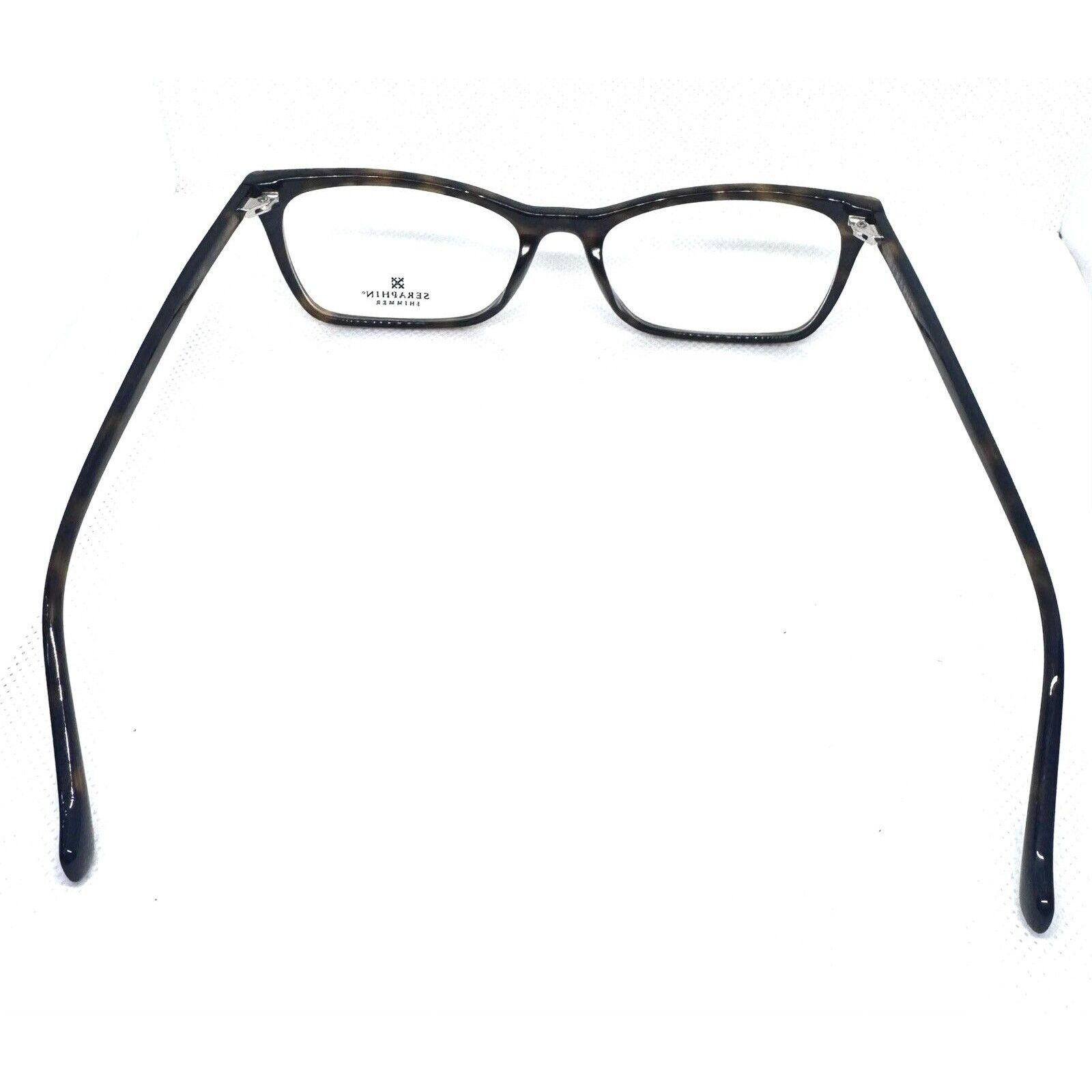 SERAPHIN SERAPHIN SHIMMER 13 TORT TORTOISE BROWN CRYSTALS EYEGLASSES Size ONE SIZE - 8 Thumbnail