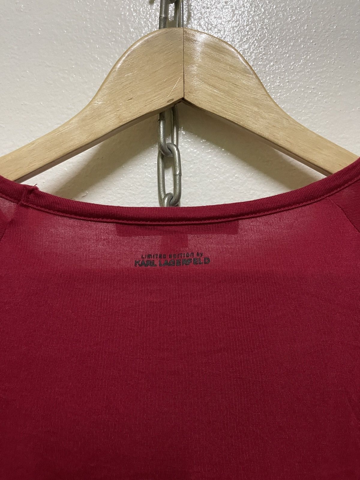 Karl Lagerfeld Karl Loves Choupette T Shirt Limited Edition Red Size XS / US 0-2 / IT 36-38 - 11 Thumbnail