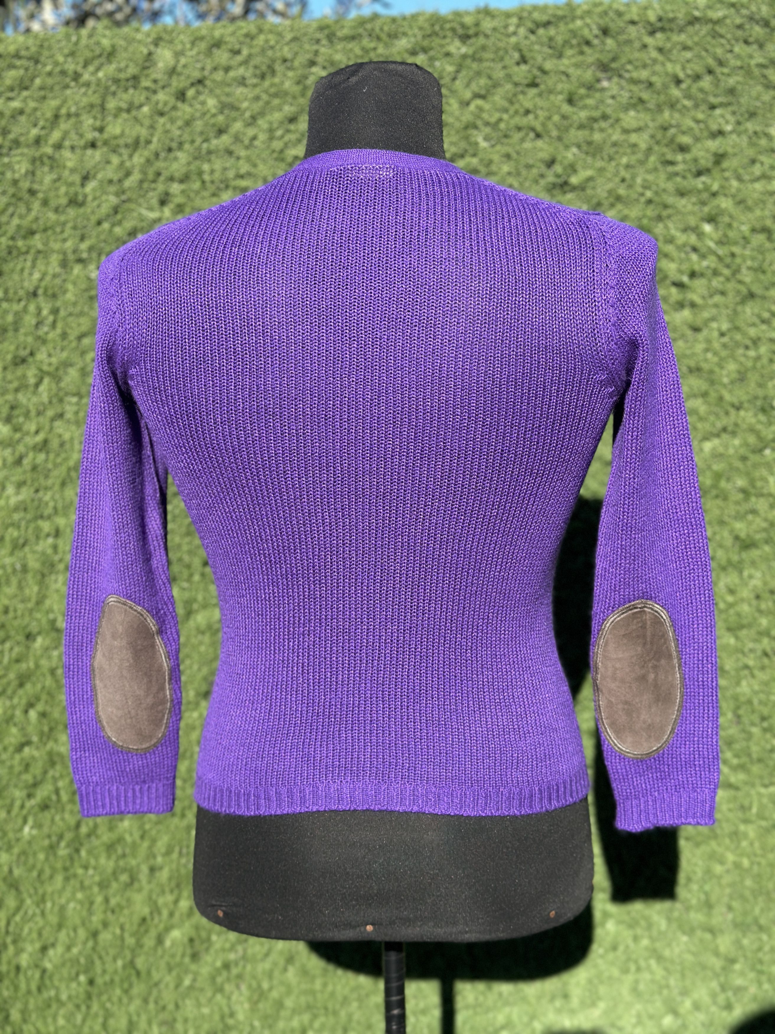 Prada Prada Cashmere V-Neck Button Cardigan Elbow Patches IT40 Size S / US 4 / IT 40 - 9 Thumbnail
