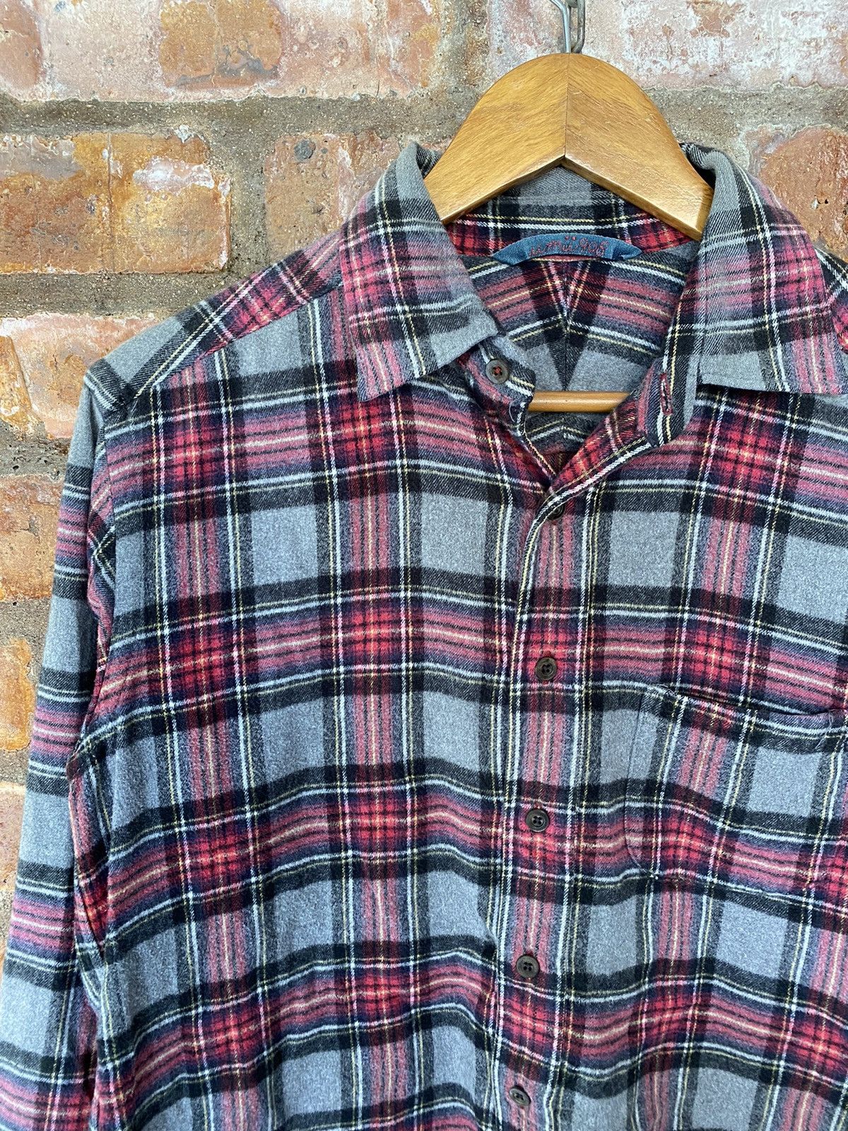 45rpm 45RPM checked shadow flannel Size US M / EU 48-50 / 2 - 6 Thumbnail