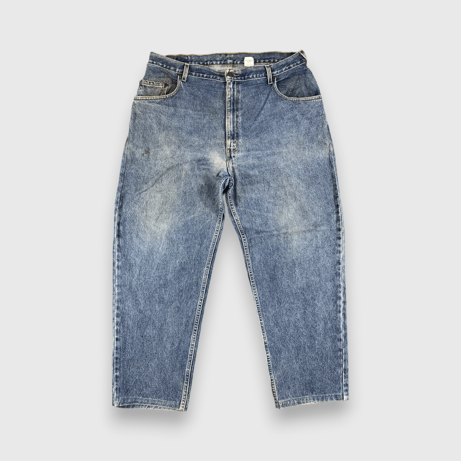 Faded Blue Vintage Levis 545 Jeans Baggy Denim-J1094