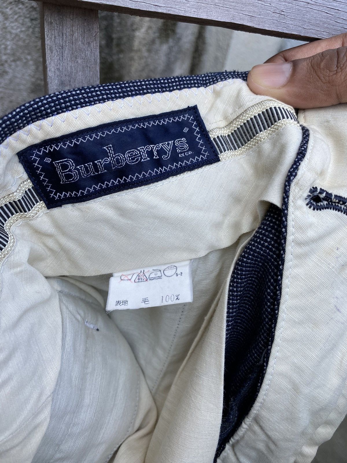 Burberry Vintage Burberry Flare Pants - Boot cut Size US 29 - 5 Thumbnail