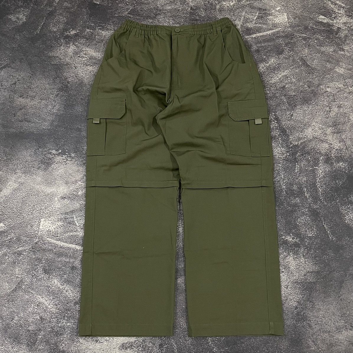 Supreme Unbrand Cargo Pants Green Size US 38 / EU 54 - 2 Thumbnail
