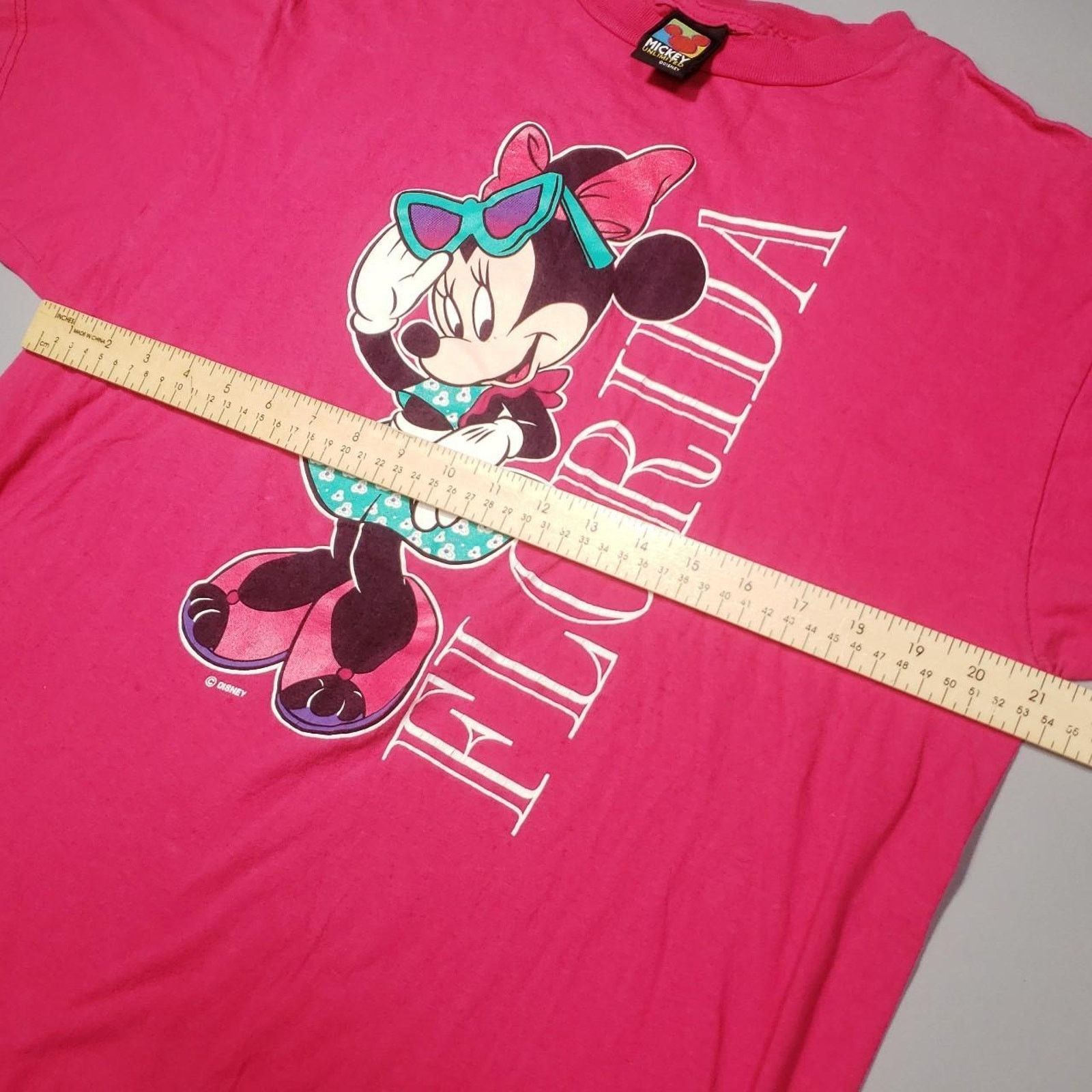 Mickey Unlimited Vintage 90s Mickey Unlimited Minnie Florida tee Womens Large Size L / US 10 / IT 46 - 7 Thumbnail