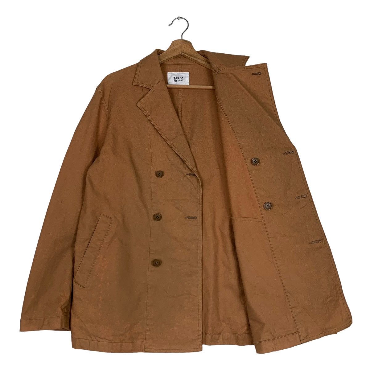 Takeo Kikuchi TAKEO KIKUCHI Double Breasted Chore Jacket #0458-C21 Size US M / EU 48-50 / 2 - 9 Thumbnail
