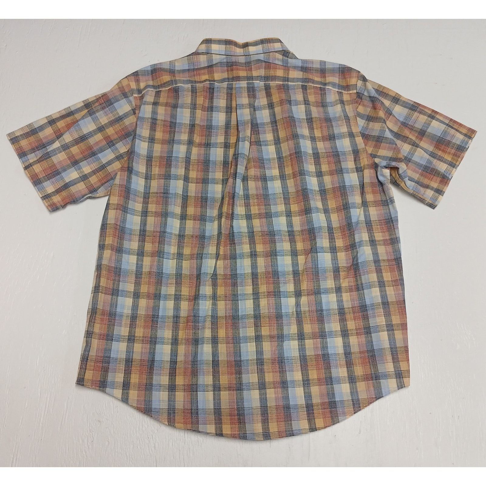 Roundtree & Yorke Roundtree & Yorke Gold Label (Large) Multicolor Plaid Shirt Size US L / EU 52-54 / 3 - 7 Thumbnail